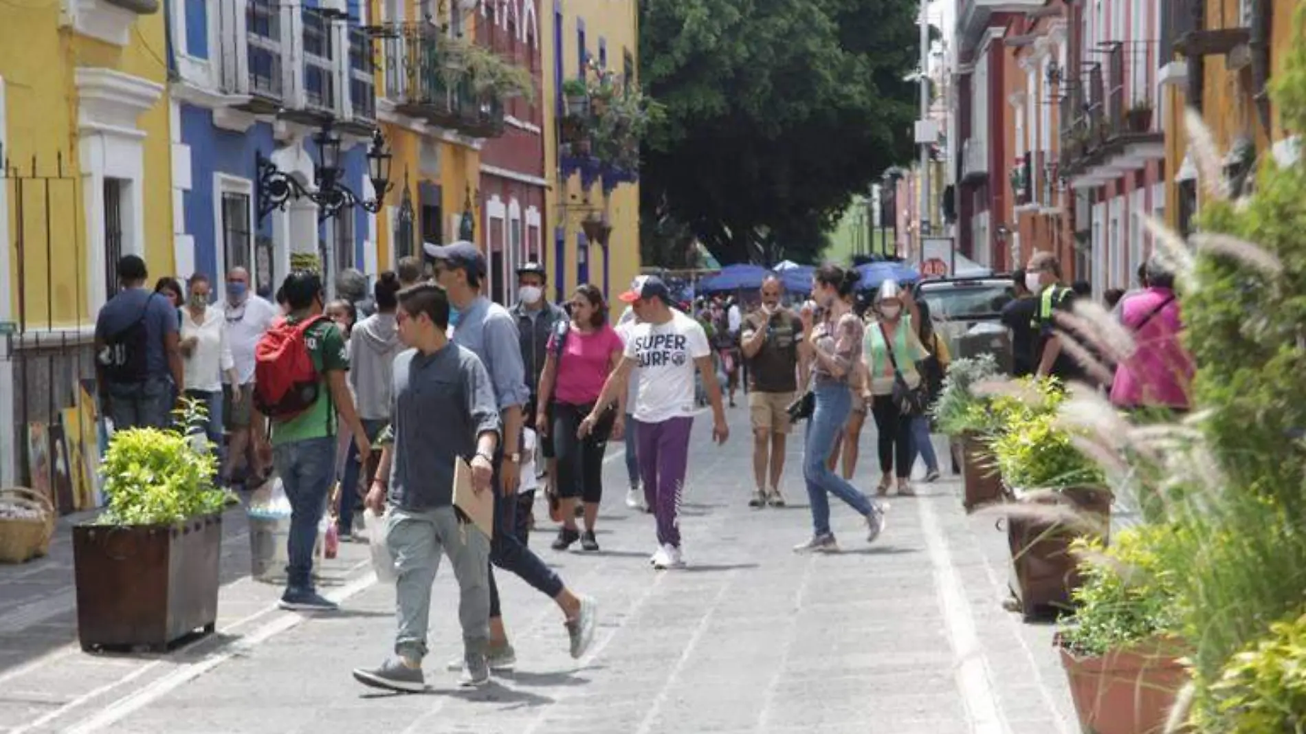 Puebla calles gente turismo barrio de los sapos BIBIANA